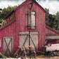 Bar Mills 0502 HO The Barn at Jackson Corners with Horse & Wagon Kit