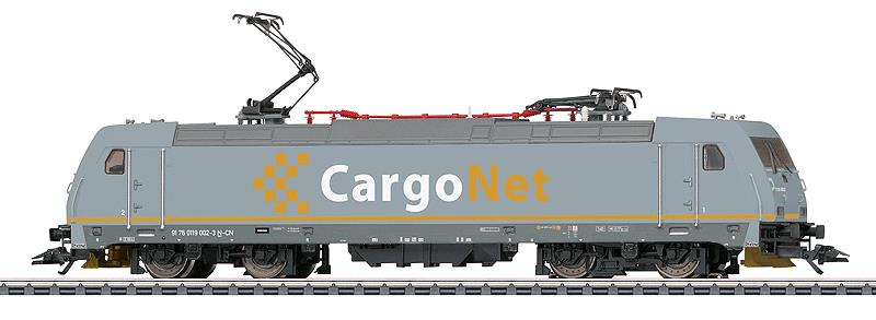 Marklin 36611 HO Bombardier Traxx Electric with 2 Pantographs - Digital Equipped