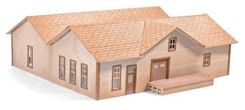 Micro-Trains 49990916 N Box Factory Laser Cut Wood Structure Kit