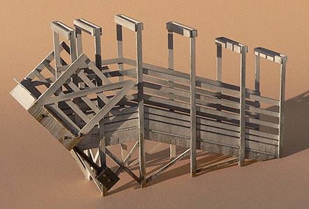 GCLaser 2225 Stock Loading Ramp - Kit (Laser-Cut Wood)