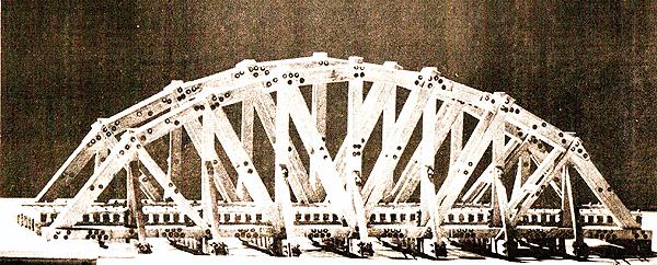 Scale Structures 1127 HO Dinky Creek Bridge Kit 9-1/2 Long