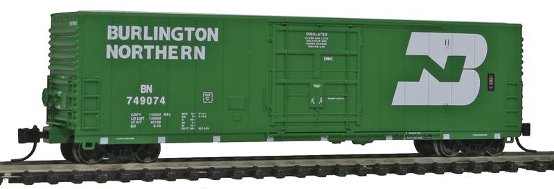Wheels of Time 61000 N Burlington Northern 50' 70-Ton Boxcar #749074