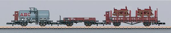 Marklin 86580 Z German State Railroad DR Era II DR Freight Set (Set of 3)