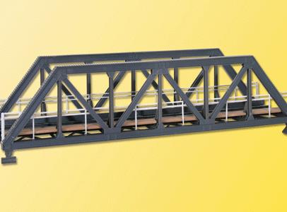 Kibri 39701 HO Steel Truss Bridge w/o Bridgeheads Single Track