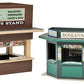 Walthers 933-3773 HO Two City Sidewalk Newsstands Kit