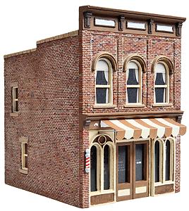 Walthers 933-3471 HO Scale Vic's Barber Shop Building Kit