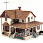 Woodland Scenics BR5046 HO Built-&-Ready Corner Porch House Assembled Building