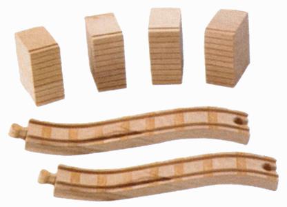 Fisher Price Y4500 Thomas & Friends™ Wooden Railway Ascending Track & Riser Pack