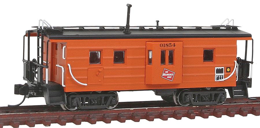 Fox Valley Models 91014 N MILW High-Window Rib-Side Caboose w/Oil Door #01854