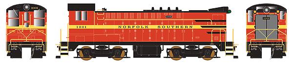 Bowser 23773 HO Scale Norfolk Southern Baldwin DS-4-4-1000 Locomotive #1001