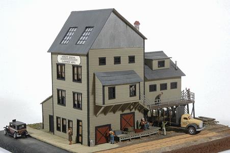 JL Innovative Design 601 HO Stepp Brothers Ladder Mfg. Building Kit
