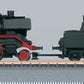 Marklin 81362 Z Era III Rotary Snow Plow Steam Train-Only Set