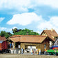 Faller Railroad 212105 N Railroad Stop Branchline Style, w/Roofed Loading Ramp