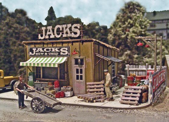 Bar Mills 0542 HO Jack's Backyard Kit