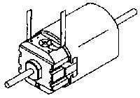 Kato 956010 HO Motor with Flywheel & Mounting Bracket