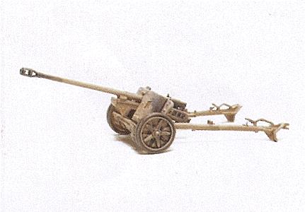 Trident Miniatures 87066 1:87 Anti-Tank Gun 2 Inch Pak 38 Artillery Model Kit