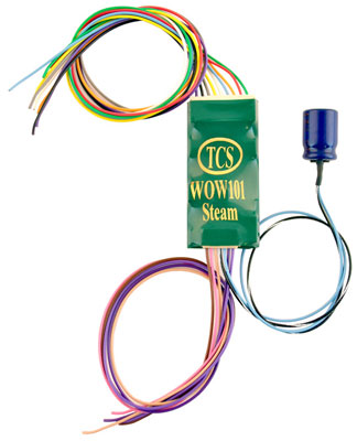 Train Control Systems 1516 HO WOW101-Steam Sound & DCC Control Decoder