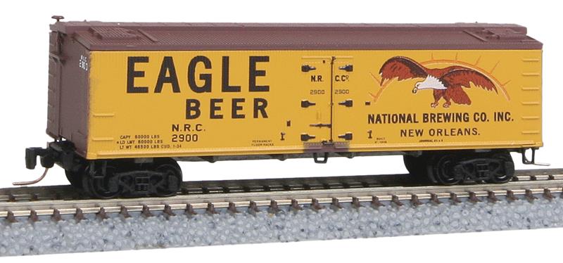 Micro-Trains 51800310 Z Eagle Beer 40' Wood-Sheathed Ice Reefer #2900 LN/Box