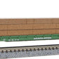 Micro-Trains 52700122 Z BN 60' Bulkhead Flat Car w/Lumber Load #621145