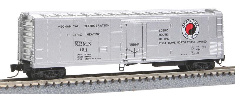 Micro-Trains 54800012 Z Northern Pacific 51' Riveted-Side Mechanical Reefer