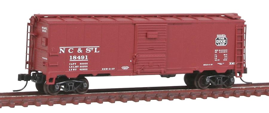 Atlas 50001562 N Nashville, Chattanooga & St. Louis 1932 ARA 40' Boxcar #18491