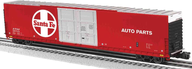 Lionel 6-81708 O Gauge AT&SF 86' Hi-Cube Boxcar #36715