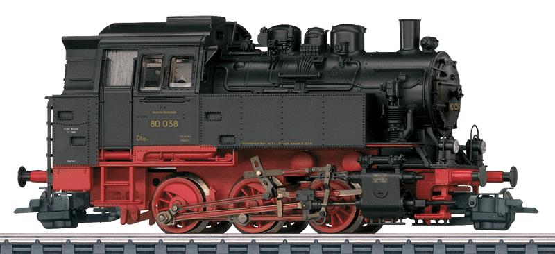 Marklin 37043 HO Class 80 0-6-0T - 3-Rail w/Sound & Digital