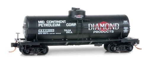Micro-Trains 06500800 N Diamond Products 39' Single Dome Tank Car #2955