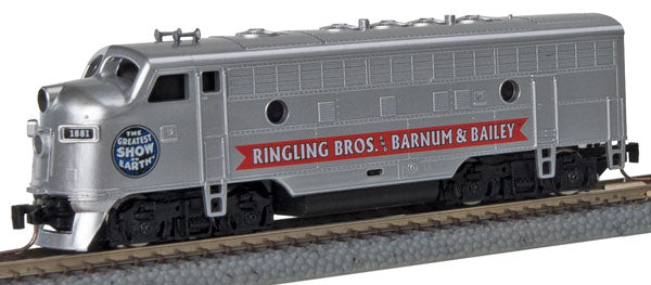Micro-Trains 98001525 Z Ringling Bros. and Barnum & Bailey EMD F7A Std. DC #1881