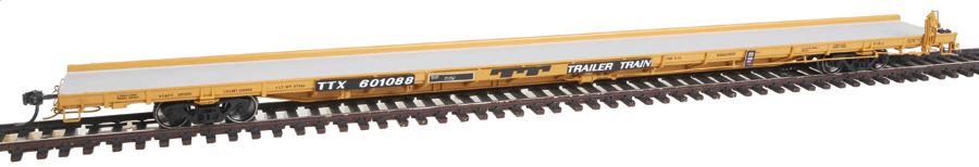 BLMA Models 51014 HO Scale TTX ACF F89-J 89' Flatcar #601088