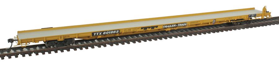 BLMA Models 51018 TTX ACF F89-J 89' Flatcar #601963 - Ready to Run