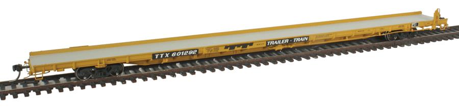 BLMA Models 51020 HO Scale TTX ACF F89-J 89' Flatcar #601292