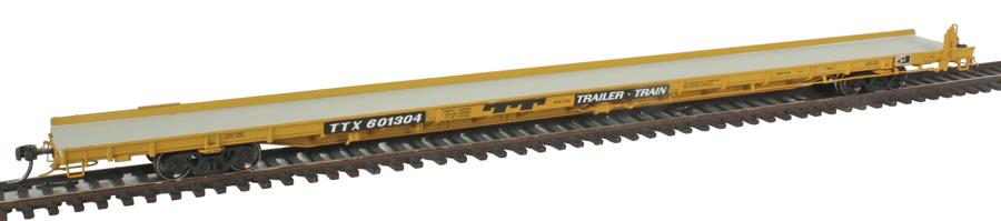 BLMA Models 51021 HO Scale TTX ACF F89-J 89' Flatcar #601304