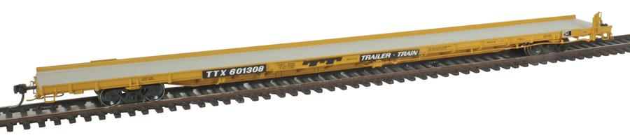 BLMA Models 51022 HO Scale RTTX ACF F89-J 89' Flatcar #601308