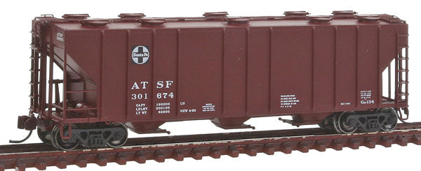 BLMA Models 11082 N Scale Santa Fe Covered Hopper #301674 LN/Box