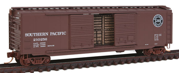 Micro-Trains 03400392 N SP 50' Double-Door Boxcar w/Freight Load #210256
