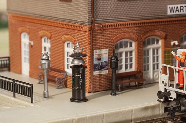 Faller 180634 HO Scale European Bell System Signals 3 Different Bells