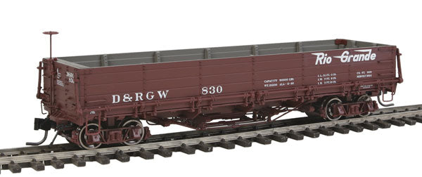Blackstone Models 340564 HO DRGW 800 Series Drop Bottom Gondola #830