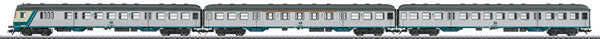 Marklin 43829 HO Scale German Federal Railroad DB Silberling/Silver Coins 3-Car
