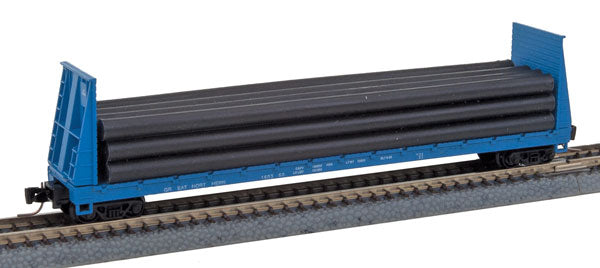 Micro-Trains 52700132 Z Great Northern 60' Bulkhead Flat Car w/Load #160360