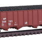 Trainworx Inc. 2403-19 N Scale MP 100-Ton 4-Bay Quad Hopper Car with Coal Load