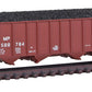 Trainworx Inc. 2403-20 N Missouri Pacific 100-Ton Quad Hopper Car w/ Coal Load