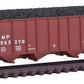 Trainworx Inc. 2403-36 N Scale MP 100-Ton Quad 4-Bay Hopper Car #583270 w Coal