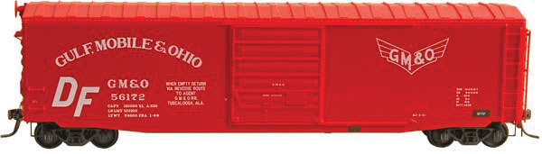 Kadee 6124 HO Gulf, Mobile & Ohio PS-1 50' Boxcar with 9' Door #56172