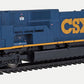 Kato 37-6373 HO Scale CSX EMD SD80MAC Diesel Locomotive #4599