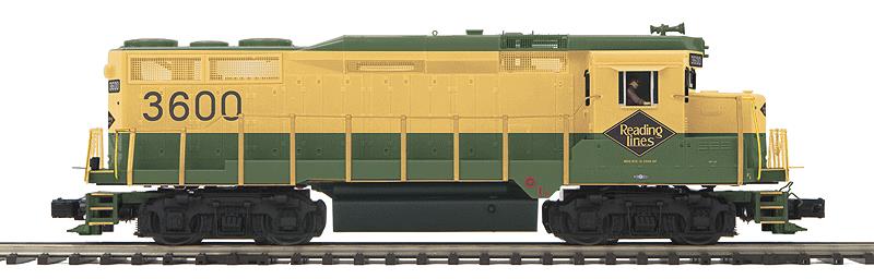 MTH 20-20416-1 Reading GP-30 Diesel Engine With Proto-Sound 3.0 #3600