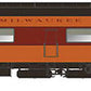 Rapido Trains 503037 N Milwaukee Road Cafe-Bar-Lounge,No Skirting #165