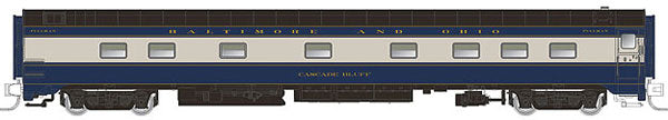 Rapido Trains 504009 N Baltimore & Ohio 10-5 Sleeper #7002 Cascade Gully