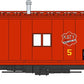 Bluford Shops 35050 Steel Transfer Caboose w/Short Roof - Ready to Run