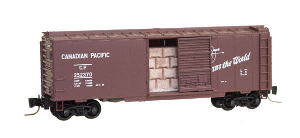 Micro-Trains 50000801 Z Canadian Pacific 40' Standard Box Car #252370